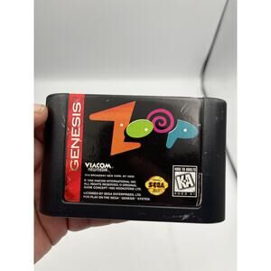 Zoop (Sega Genesis, 1995) Cartridge Only